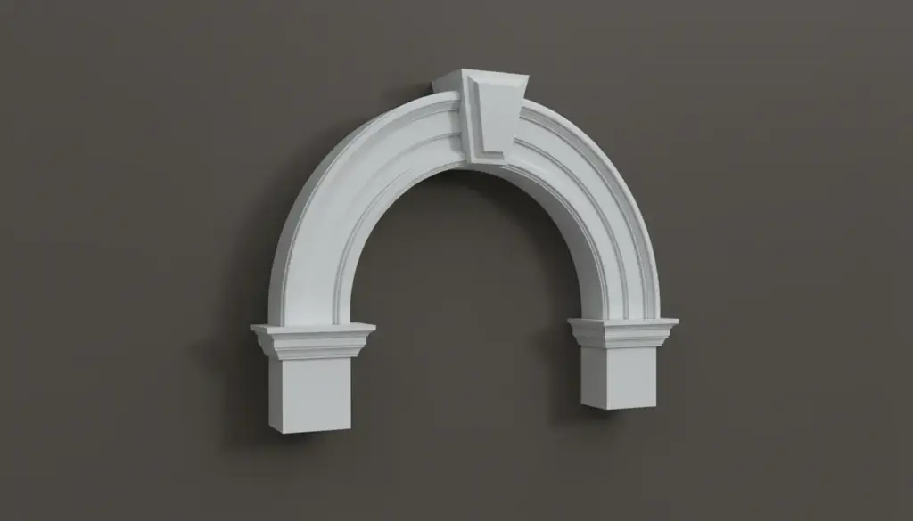 Arches and keystones