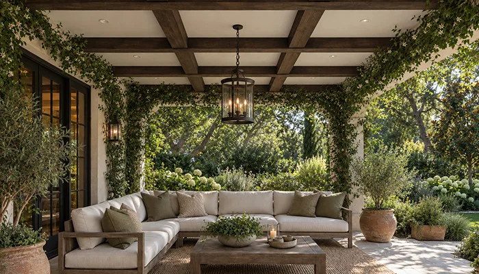 Faux Wood Beam Systems Cross Beam Ceiling Terrace