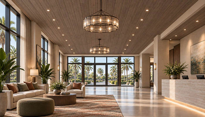 Ceiling Faux Wood Planks 6