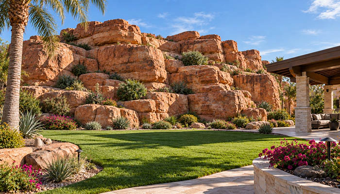 Themed Rockwork Faux Boulders 2
