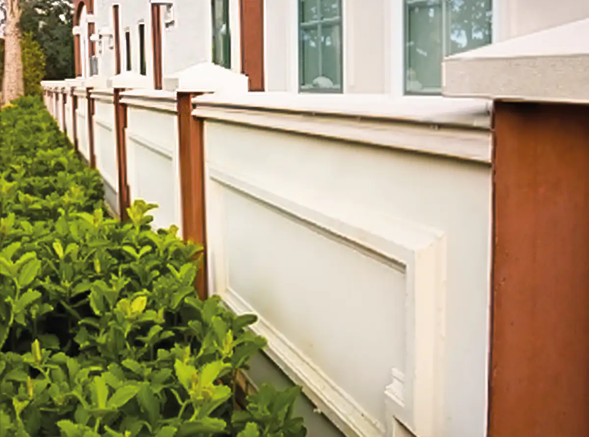 stucco fence wall 2