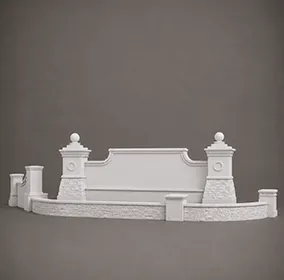 Subdivision entrance designs kits