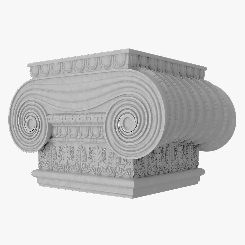 Architectural ColumnsGreek Erectheum Capital Circle