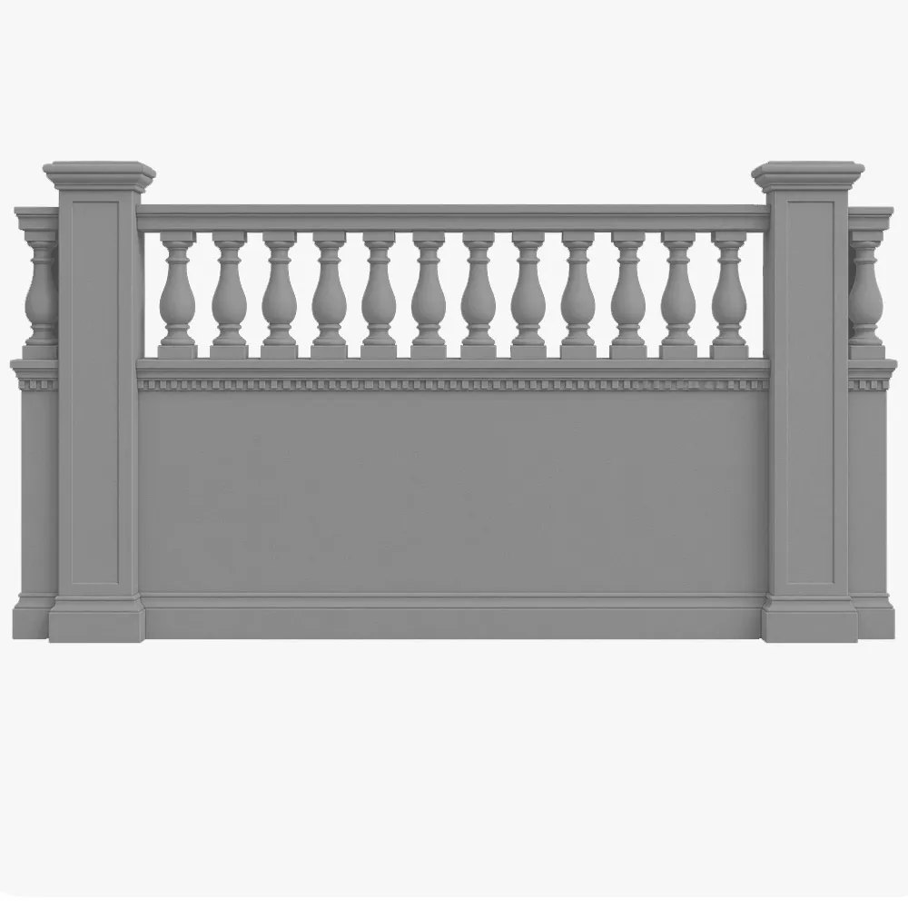 Stucco Architectural Fencing Systems 6